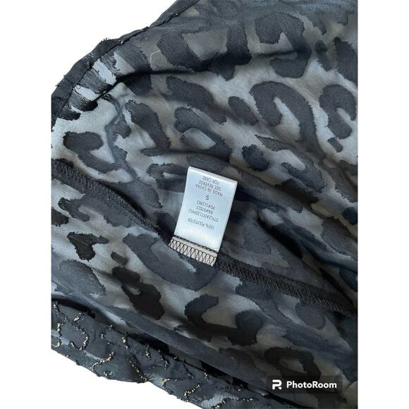 COPY - *NWT, Juniors, MIKEN, Black, Slit Dress, Swimsuit Cover Up, Sz Small - Picture 5 of 5